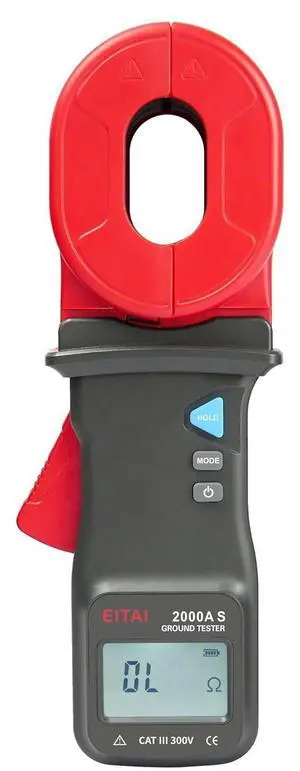 EITAI2000A-S Digital Clamp Ground Earth Resistance Meter Tester, 0.01-500, Manufacturer Direct Sales, telurometro EITAI2000A-S Digital Clamp Ground Earth Resistance Meter Tester, 0.01-500, Manufacturer Direct Sales, telurometro
