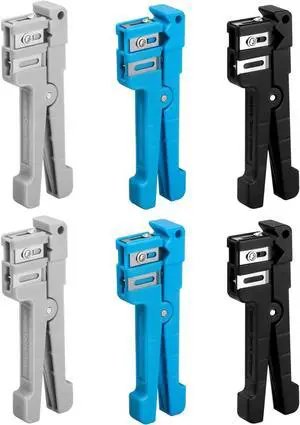 6 Pack Fiber Optic Cutter Tool 45-162 & 45-163 & 45-165 Coax Cable Stripper Fiber Optical Buffer Tube Jacket Stripper coaxial cable crimper universal wire stripper 6 Pack Fiber Optic Cutter Tool 45-162 & 45-163 & 45-165 Coax Cable Stripper Fiber Optical Buffer Tube Jacket Stripper coaxial cable crimper universal wire stripper