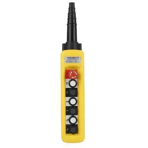 Hoist Crane Pendant Control Station Push Button Switch Lifting Controller with Emergency Stop Hoist Crane Pendant Control Station Push Button Switch Lifting Controller with Emergency Stop