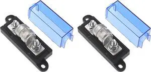 2X Class T Fuse with 150V DC Operating Block Anl Block 200A Fuse Compatible with Protect 12V Inverters 2X Class T Fuse with 150V DC Operating Block Anl Block 200A Fuse Compatible with Protect 12V Inverters