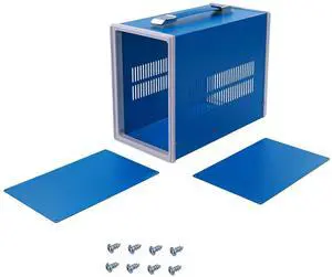 Fielect 1 Pcs Project Box Junction Box Waterproof Metal Electrical Boxes Electronic Enclosure Blue for Electronic Projects 10.63" x 5.51" x 8.28" Fielect 1 Pcs Project Box Junction Box Waterproof Metal Electrical Boxes Electronic Enclosure Blue for Electronic Projects 10.63" x 5.51" x 8.28"