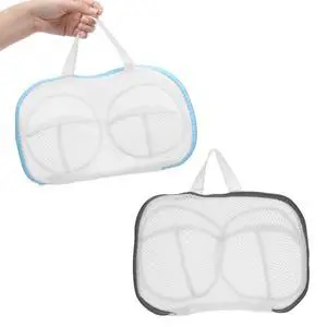 2 Pack Large Bra Laundry Bags for Washing Machine, Brassiere Wash Bags for Laundry, Lingerie Bag for Washing Delicates, Bra Washer Protector 2 Pack Large Bra Laundry Bags for Washing Machine, Brassiere Wash Bags for Laundry, Lingerie Bag for Washing Delicates, Bra Washer Protector