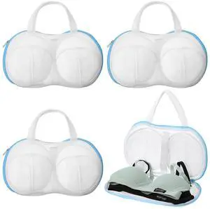 4pcs Bra Washing Bags for Laundry mesh laundry bags Bra Washer Protector Underwear Brassiere Bag Set for Washing Machine With Zipper bras laundrys bag Women Delicates Blue (A to C Cups) 4pcs Bra Washing Bags for Laundry mesh laundry bags Bra Washer Protector Underwear Brassiere Bag Set for Washing Machine With Zipper bras laundrys bag Women Delicates Blue (A to C Cups)