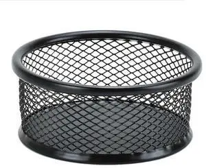 1Pc Black Metal Paper Clip Holder Mesh Paperclip Bowl Binder Clip Dispenser Desk Bobby Pin Container Organizer for Home Office Classroom School Desk Supplies Holders Dispensers 1Pc Black Metal Paper Clip Holder Mesh Paperclip Bowl Binder Clip Dispenser Desk Bobby Pin Container Organizer for Home Office Classroom School Desk Supplies Holders Dispensers