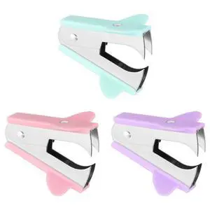3PCS Staple Puller Remover Tool,Professional Staple Remover for School Office Home,Steel Jaws Comfort Grip Removers(Pink,Blue,Purple) 3PCS Staple Puller Remover Tool,Professional Staple Remover for School Office Home,Steel Jaws Comfort Grip Removers(Pink,Blue,Purple)