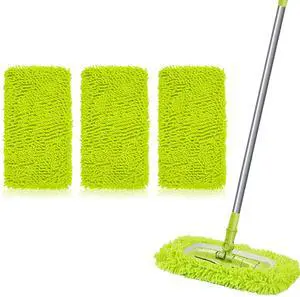 Reusable Microfiber Mop Pads 3 Pack,Compatible with Swiffer Sweeper Mop, Replacement Dry Sweeping Cloths and Wet Mopping Cloths Sweeping for Surface/Hardwood Floor Cleaning Reusable Microfiber Mop Pads 3 Pack,Compatible with Swiffer Sweeper Mop, Replacement Dry Sweeping Cloths and Wet Mopping Cloths Sweeping for Surface/Hardwood Floor Cleaning