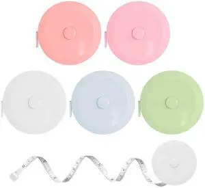 Measuring Tapes for Body Measurements, 5 Pack Soft Tape Measure 60-Inch & 1.5 Meter Dual Sided Measuring Tape Retractable, Craft Tailor Fabric Cloth Sewing Weight Loss Body Measuring Tape Measuring Tapes for Body Measurements, 5 Pack Soft Tape Measure 60-Inch & 1.5 Meter Dual Sided Measuring Tape Retractable, Craft Tailor Fabric Cloth Sewing Weight Loss Body Measuring Tape