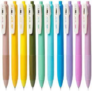 Retractable Gel Pens, 10 Pack, Light Vintage Ink Retractable Gel Pens, 10 Pack, Light Vintage Ink