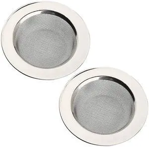 4.5 Inch Stainless Steel Sink Drain Strainer Kitchen Sink Strainer Catches Food Debris & Hair Fine Mesh Rustproof Filter Basket for Standard Kitchen Sinks, Easy Clean 4.5 Inch Stainless Steel Sink Drain Strainer Kitchen Sink Strainer Catches Food Debris & Hair Fine Mesh Rustproof Filter Basket for Standard Kitchen Sinks, Easy Clean