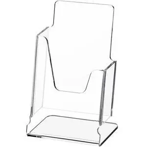 Acrylic Brochure Holder 4x9 Inch,Clear Pamphlet Holder Display Stand for Trifold 4 Inch Flyers,Pamphlets,Booklets,Menu,Leaflets for Office,Home,Store,Trade Exhibition,1 Pack,A6 Acrylic Brochure Holder 4x9 Inch,Clear Pamphlet Holder Display Stand for Trifold 4 Inch Flyers,Pamphlets,Booklets,Menu,Leaflets for Office,Home,Store,Trade Exhibition,1 Pack,A6