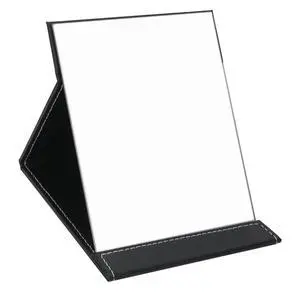Folding Travel Mirror, PU Portable Adjustable Rectangular Ultrathin Mirror, for Travel, Camping,Home (4.3W×2.9L) Folding Travel Mirror, PU Portable Adjustable Rectangular Ultrathin Mirror, for Travel, Camping,Home (4.3W×2.9L)