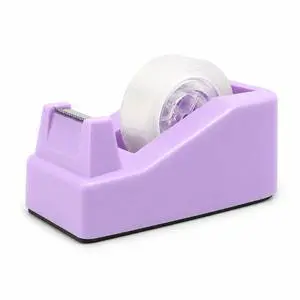 Cute Tape Dispenser for Desk, Weighted Non-Slip Base, One-Hand Tape Cutter, Purple Desk Accessories, Aesthetic Office Decor for Women, Students & Teachers(Tape not Included) Cute Tape Dispenser for Desk, Weighted Non-Slip Base, One-Hand Tape Cutter, Purple Desk Accessories, Aesthetic Office Decor for Women, Students & Teachers(Tape not Included)