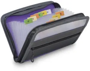 Small Accordion File Organizer,A6 Size 13 Pockets Coupon Receipt Holder Organizer wallet with Zipper,8X5.3 Inches Portable Accordion Expanding Folders Wallet for Coupon,Receipt,Bills,Cash(Purple) Small Accordion File Organizer,A6 Size 13 Pockets Coupon Receipt Holder Organizer wallet with Zipper,8X5.3 Inches Portable Accordion Expanding Folders Wallet for Coupon,Receipt,Bills,Cash(Purple)