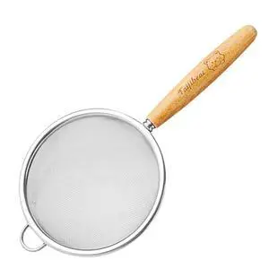 1 Pack Fine Mesh Strainer whit Hanlde,40 Mesh Stainless Steel Kitchen Strainer for Sifting, Draining Pasta, Straining Juice and Egg Whites 1 Pack Fine Mesh Strainer whit Hanlde,40 Mesh Stainless Steel Kitchen Strainer for Sifting, Draining Pasta, Straining Juice and Egg Whites