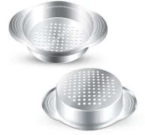 2 Pcs Stainless Steel Can Strainer - Tuna Press, Food Sieve, Oil Drainer Remover, Metal Lid Canning Colander, Filter for Canned Vegetables and Beans - Kitchen Supplies 2 Pcs Stainless Steel Can Strainer - Tuna Press, Food Sieve, Oil Drainer Remover, Metal Lid Canning Colander, Filter for Canned Vegetables and Beans - Kitchen Supplies