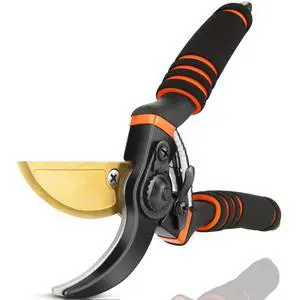 Pruning Shears, Garden Shears - Hewog 8.5" Professional Premium SK5 Steel with Titanium Bypass Pruning Shears for Gardening, Sharp Handheld Heavy Duty Garden Hedge Clippers/Scissors Pruners Tools Pruning Shears, Garden Shears - Hewog 8.5" Professional Premium SK5 Steel with Titanium Bypass Pruning Shears for Gardening, Sharp Handheld Heavy Duty Garden Hedge Clippers/Scissors Pruners Tools