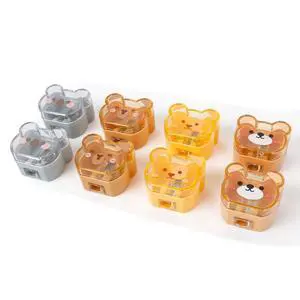 Cute Pencil Sharpener Manual, Animal Design, Single Hole, 8 Pack Cute Pencil Sharpener Manual, Animal Design, Single Hole, 8 Pack