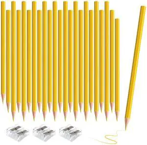 36 Pack Yellow Colored Pencils for Kids, Pre-sharpened Art Pencils Back to School Supplies Set, Drawing Sketching Pencils for Students, Teachers, Classroom 36 Pack Yellow Colored Pencils for Kids, Pre-sharpened Art Pencils Back to School Supplies Set, Drawing Sketching Pencils for Students, Teachers, Classroom