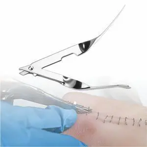 Skin Staple Remover ToolGrade Stainless Steel Staple Extractor for Veterinary and Wound Care 1pcs Skin Staple Remover ToolGrade Stainless Steel Staple Extractor for Veterinary and Wound Care 1pcs