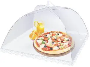 Food Cover Tent - Pop Up Mesh Screen Net Umbrella Covers Keep Out Flies, Bugs, Mosquitos, Wasps Pefect for Outdoor Picnic, BBQ, Camping, Fruit Dinner Protection, Reusable and Collapsible Food Cover Tent - Pop Up Mesh Screen Net Umbrella Covers Keep Out Flies, Bugs, Mosquitos, Wasps Pefect for Outdoor Picnic, BBQ, Camping, Fruit Dinner Protection, Reusable and Collapsible