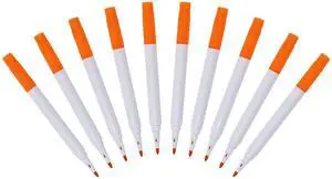 10 Erasable Blackboard Pens White Dust-Free Liquid Chalk Non Toxic Wet Wipe Black Whiteboard Marker Pen 2mm Tip Water Based Markers for Boards Menu Labels Signs Glass Wood Plastic (Orange, Orange) 10 Erasable Blackboard Pens White Dust-Free Liquid Chalk Non Toxic Wet Wipe Black Whiteboard Marker Pen 2mm Tip Water Based Markers for Boards Menu Labels Signs Glass Wood Plastic (Orange, Orange)
