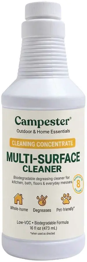 Multi-Surface Cleaner Concentrate Non-Toxic, Plant-Based All-Purpose Cleaner & Degreaser 16 oz Makes 8 Gallons for Kitchen, Bathroom, Floors, Tile & Appliances Multi-Surface Cleaner Concentrate Non-Toxic, Plant-Based All-Purpose Cleaner & Degreaser 16 oz Makes 8 Gallons for Kitchen, Bathroom, Floors, Tile & Appliances