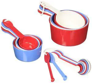 Ultimate Measuring Set - 19-Piece Set with Measuring Cups and Spoons for Accurate Dry and Liquid Ingredient Measurements Ultimate Measuring Set - 19-Piece Set with Measuring Cups and Spoons for Accurate Dry and Liquid Ingredient Measurements