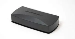 Black Magnetic Eraser - for Glass Dry-Erase Boards with Replaceable Felt Black Magnetic Eraser - for Glass Dry-Erase Boards with Replaceable Felt