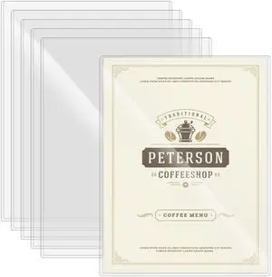 6 Pcs 8.5 x 11'' Rigid Print Protectors, Clear Rigid Top loaders Plastic Paper Page Protectors, Clear Plastic Page Protectors for Photos and Documents 6 Pcs 8.5 x 11'' Rigid Print Protectors, Clear Rigid Top loaders Plastic Paper Page Protectors, Clear Plastic Page Protectors for Photos and Documents