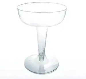 Plastic Champagne Glasses, 20-Count, Clear Plastic Champagne Glasses, 20-Count, Clear