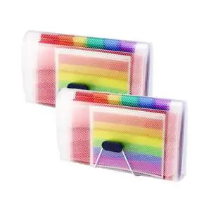 2 Pack Expanding File Folder,A6 Mini Accordion File Organizer,13 Pockets Rainbow Receipt Organizer Wellet for Monthly Bills,Cards,Check Coupons,Vouchers,Receipt Tax Item or Changes,Coupon Organizer 2 Pack Expanding File Folder,A6 Mini Accordion File Organizer,13 Pockets Rainbow Receipt Organizer Wellet for Monthly Bills,Cards,Check Coupons,Vouchers,Receipt Tax Item or Changes,Coupon Organizer