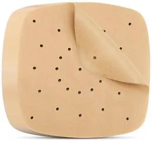 Air Fryer 8 Inch Parchment Liners, 200pcs Unbleached Air Fryer Filter Paper Square Perforated Parchment Bamboo Steamer Steaming Basket Papers Air Fryer 8 Inch Parchment Liners, 200pcs Unbleached Air Fryer Filter Paper Square Perforated Parchment Bamboo Steamer Steaming Basket Papers