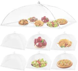 3 Large and Tall Food Covers, 17"x17" Food Tents Food Covers for Outdoors,Pop-up Mesh Food Covers Nets for Outside,Screen Tents,Parties Picnics, BBQ,Reusable and Collapsible 3 Large and Tall Food Covers, 17"x17" Food Tents Food Covers for Outdoors,Pop-up Mesh Food Covers Nets for Outside,Screen Tents,Parties Picnics, BBQ,Reusable and Collapsible