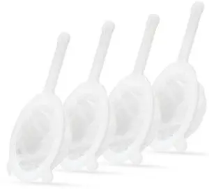Premium Multi-Mesh Strainer Set, 4 Pack - 100/200/300/400 Mesh, Nylon & Plastic Fine Mesh Sieve for Tea, Coffe, Nut Milk, Juice, Broth, Smoothies, Reusable & Easy to Clean, Durable,Dishwarer Safe Premium Multi-Mesh Strainer Set, 4 Pack - 100/200/300/400 Mesh, Nylon & Plastic Fine Mesh Sieve for Tea, Coffe, Nut Milk, Juice, Broth, Smoothies, Reusable & Easy to Clean, Durable,Dishwarer Safe