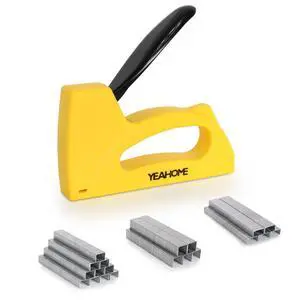 Light Duty Staple Gun, Upholstery Staple Gun with 2000 pcs JT 21 Staples 1/4, 5/16, 3/8 inch, Stapler Gun for Wood, Crafts, DIY, Decoration, Fabric Light Duty Staple Gun, Upholstery Staple Gun with 2000 pcs JT 21 Staples 1/4, 5/16, 3/8 inch, Stapler Gun for Wood, Crafts, DIY, Decoration, Fabric