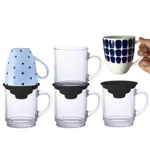 Mug Stacker Kitchen Cabinet Shelf Organizer for Cupboard and Pantry Organization - Expandable and Stackable Storage Solution for Tea Cups and Coffee Mugs - Save Space and Stay Organized (3Pcs Black) Mug Stacker Kitchen Cabinet Shelf Organizer for Cupboard and Pantry Organization - Expandable and Stackable Storage Solution for Tea Cups and Coffee Mugs - Save Space and Stay Organized (3Pcs Black)