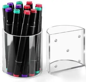 2Pack Magnetic Pen Holder, Magnetic Dry Erase Marker Holder Whiteboard Acrylic Marker Holder for Refrigerator, Office, Classroom, Pencil Cup, Pen Caddy, Classroom Organization 2Pack Magnetic Pen Holder, Magnetic Dry Erase Marker Holder Whiteboard Acrylic Marker Holder for Refrigerator, Office, Classroom, Pencil Cup, Pen Caddy, Classroom Organization