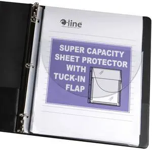 61027 Super Capacity Sheet Protector with Tuck-In Flap, 200", Letter Size (Pack of 10) 61027 Super Capacity Sheet Protector with Tuck-In Flap, 200", Letter Size (Pack of 10)