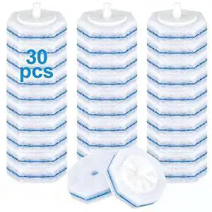 30pcs Toilet Cleaner Refill Pads for Clorox Wand, Upgrade 3-Layer Toilet Scrubber Refills, Premium toilet of wand refills, Won't Fall Apart, Safe On Porcelain 30pcs Toilet Cleaner Refill Pads for Clorox Wand, Upgrade 3-Layer Toilet Scrubber Refills, Premium toilet of wand refills, Won't Fall Apart, Safe On Porcelain