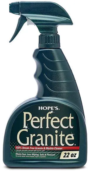 Perfect Granite & Marble Countertop Cleaner and Polish, Streak-Free, Ammonia-Free, 22 Ounce, Pack of 1 Perfect Granite & Marble Countertop Cleaner and Polish, Streak-Free, Ammonia-Free, 22 Ounce, Pack of 1