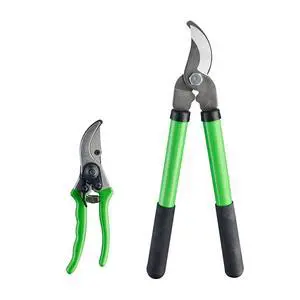 Pro Pruning Shears - Heavy Duty Garden Shears with SK-5 Steel Blades, Ergonomic Non-Slip Handle Tree Branch Cutter & Flower Arranging Tool Pro Pruning Shears - Heavy Duty Garden Shears with SK-5 Steel Blades, Ergonomic Non-Slip Handle Tree Branch Cutter & Flower Arranging Tool