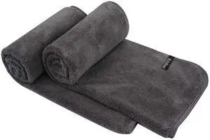 Microfiber Hand Towel Ultra Soft Large Hand Towels for Bathroom Super Absorbent for SPA Face Shower and Sports 2 Pack Dark-Gray Microfiber Hand Towel Ultra Soft Large Hand Towels for Bathroom Super Absorbent for SPA Face Shower and Sports 2 Pack Dark-Gray