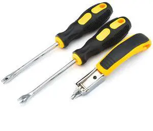Staple Remover for Upholstery and Construction Heavy Duty Tack Puller, Industrial Upholstery Tool for Home Improvement, , Floor, Carpet, Carton (3 in 1 Kit) Staple Remover for Upholstery and Construction Heavy Duty Tack Puller, Industrial Upholstery Tool for Home Improvement, , Floor, Carpet, Carton (3 in 1 Kit)