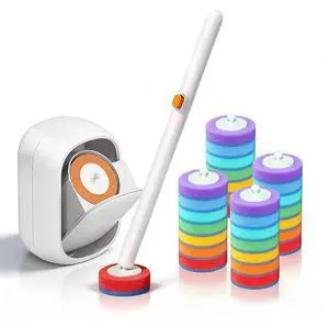 Disposable Toilet Brush and Holder Set with 28 Refills, Wall Mounted Toilet Bowl Cleaner Wand Cleaning System Bathroom Cleaning Supplies (Toilet Brush + 28 Refills) Disposable Toilet Brush and Holder Set with 28 Refills, Wall Mounted Toilet Bowl Cleaner Wand Cleaning System Bathroom Cleaning Supplies (Toilet Brush + 28 Refills)