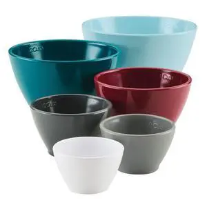 Tools and Gadgets Nesting/Stackable Measuring Cups Set, 6 Piece - Assorted Colors Tools and Gadgets Nesting/Stackable Measuring Cups Set, 6 Piece - Assorted Colors