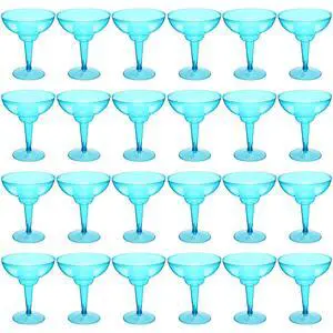 12 Pcs Plastic Margarita Glasses 12 oz Margarita Cups Mexican Theme Party Decorations Martini Glasses Bulk Cocktail Glass for Wedding Mexican Theme Carnivals (Blue) 12 Pcs Plastic Margarita Glasses 12 oz Margarita Cups Mexican Theme Party Decorations Martini Glasses Bulk Cocktail Glass for Wedding Mexican Theme Carnivals (Blue)