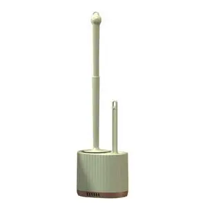 2 in 1 Toilet Bowl Brush Plunger Set,Toilet Brush and Holder Set Toilet Bowl Brush with Tweezers Long Handle,Ventilation Slots Base,Toilet Cleaner Brush for Bathroom Deep Cleaning 2 in 1 Toilet Bowl Brush Plunger Set,Toilet Brush and Holder Set Toilet Bowl Brush with Tweezers Long Handle,Ventilation Slots Base,Toilet Cleaner Brush for Bathroom Deep Cleaning