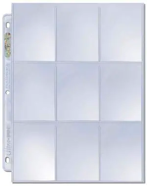 Platinum Series 9-Pocket Pages (50 ct.) - Card Sleeves Binder Sheets for Trading, Sports, and Gaming Cards - Archival Safe Platinum Series 9-Pocket Pages (50 ct.) - Card Sleeves Binder Sheets for Trading, Sports, and Gaming Cards - Archival Safe