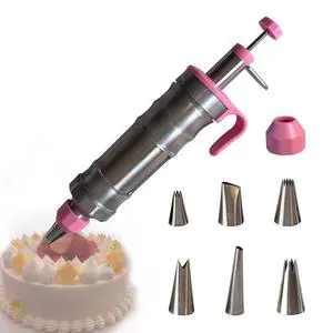 Dessert Decorating Piping Syringe Set Cake Decorating Tool Dessert Decorating Piping Syringe Set Cake Decorating Tool