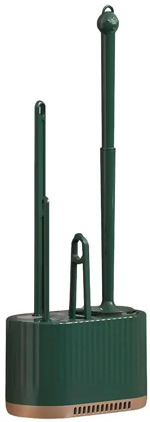Toilet Brush and Holder Set Toilet Bowl Cleaning Brush and Holder for Bathroom Toilet Bowl Cleaner Brushes & Holders 4 in 1 Dark Green Bathroom Accessories Wall Mounted or Floor Standing Toilet Brush and Holder Set Toilet Bowl Cleaning Brush and Holder for Bathroom Toilet Bowl Cleaner Brushes & Holders 4 in 1 Dark Green Bathroom Accessories Wall Mounted or Floor Standing